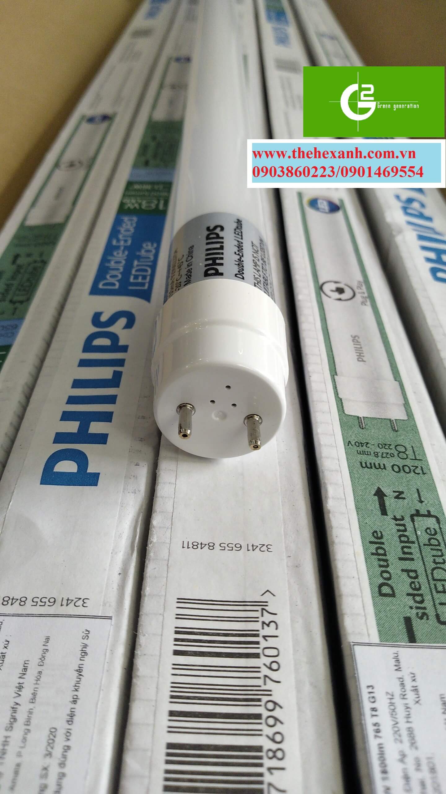 Bóng đèn tuýp Philips Ledtube DE L600 9W T8 G13
