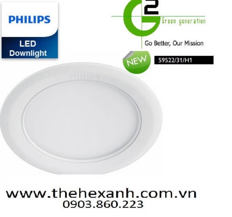 Đèn âm trần Ledbulb Philips là thiết bị chiếu sáng mang nhiều ưu điểm vượt trội