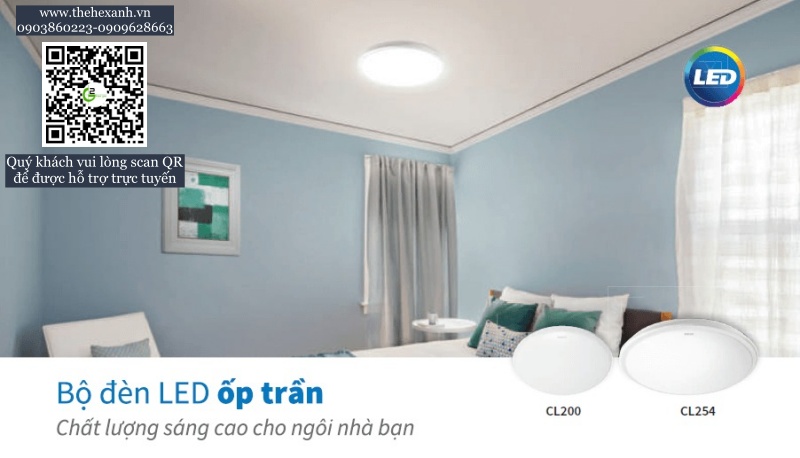 Lựa chọn đèn ốp trần cho phòng khách cần lưu ý gì?